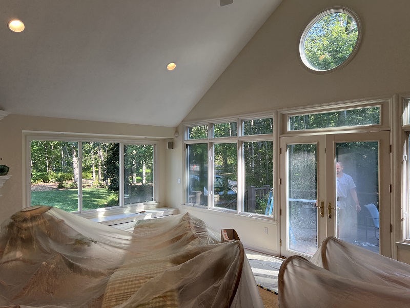 Old leaky windows